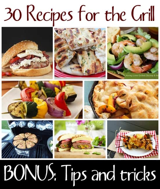 30 recetas para la parrilla: lados, platos principales y postres - AmandasCookin.com @amandaformaro