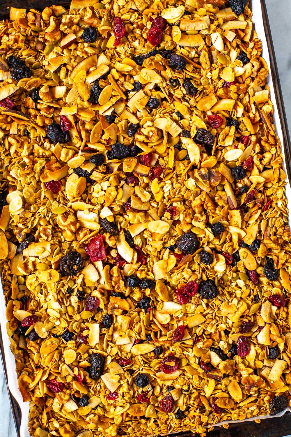 Receta casera de granola