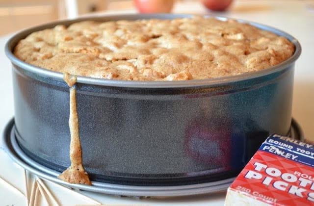 El famoso pastel de manzana con paladar de plata