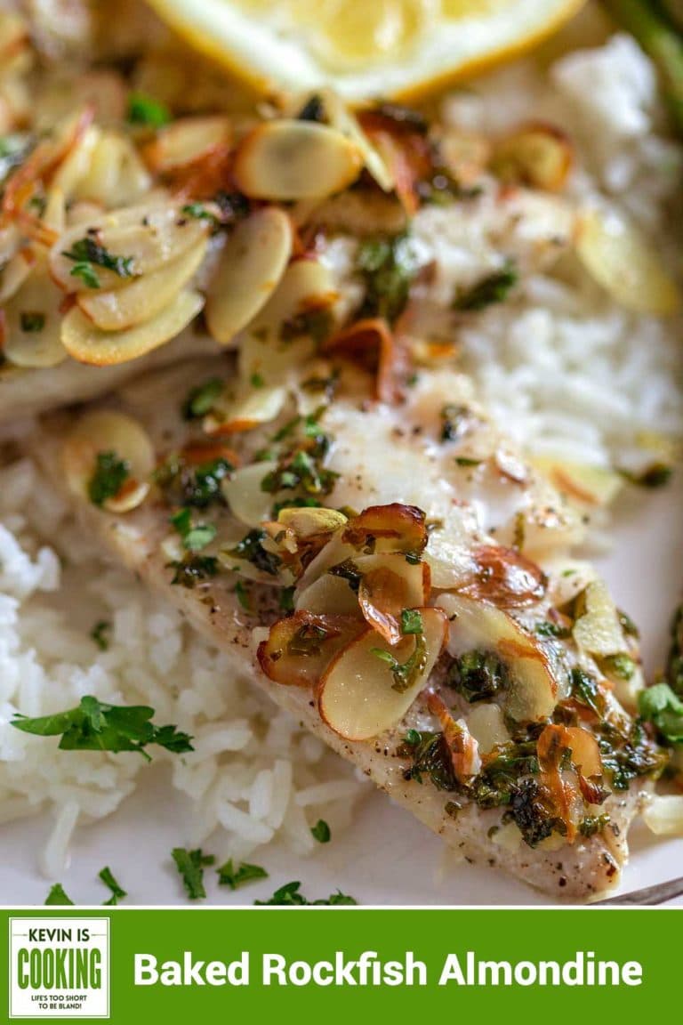  Amêndoa de peixe de rocha assada 