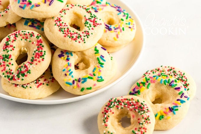plato de galletas mexicanas