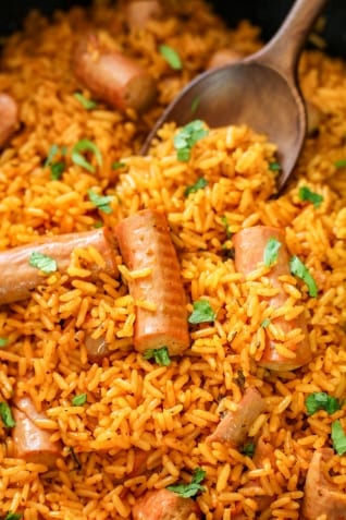 Arroz de coco puertorriqueño de Viena