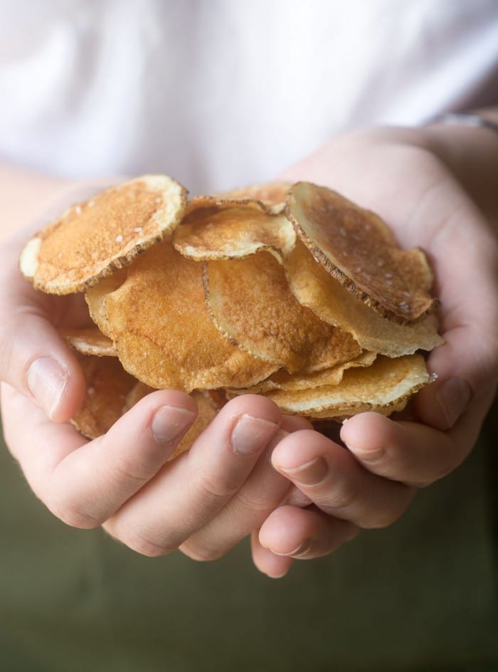 ¡Papas fritas de microondas fáciles y saludables!