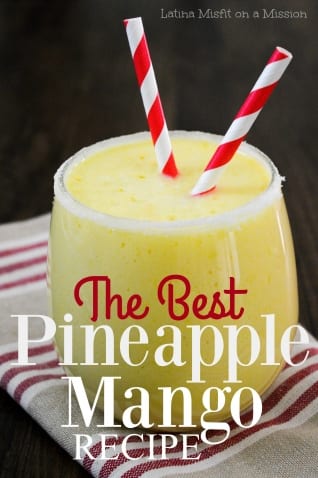 Batido De Piña Y Mango
