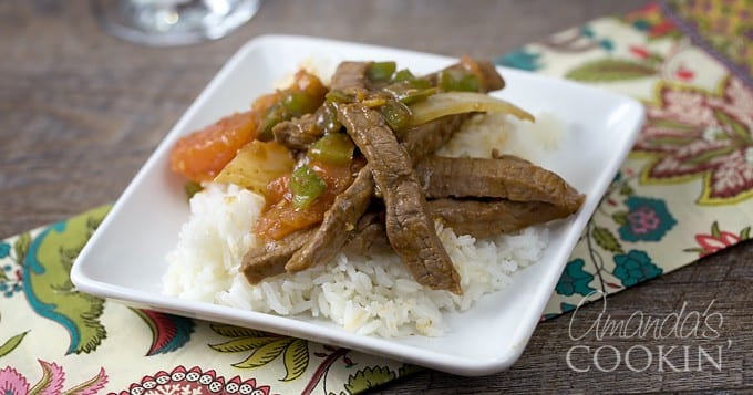 Filete de pimienta china