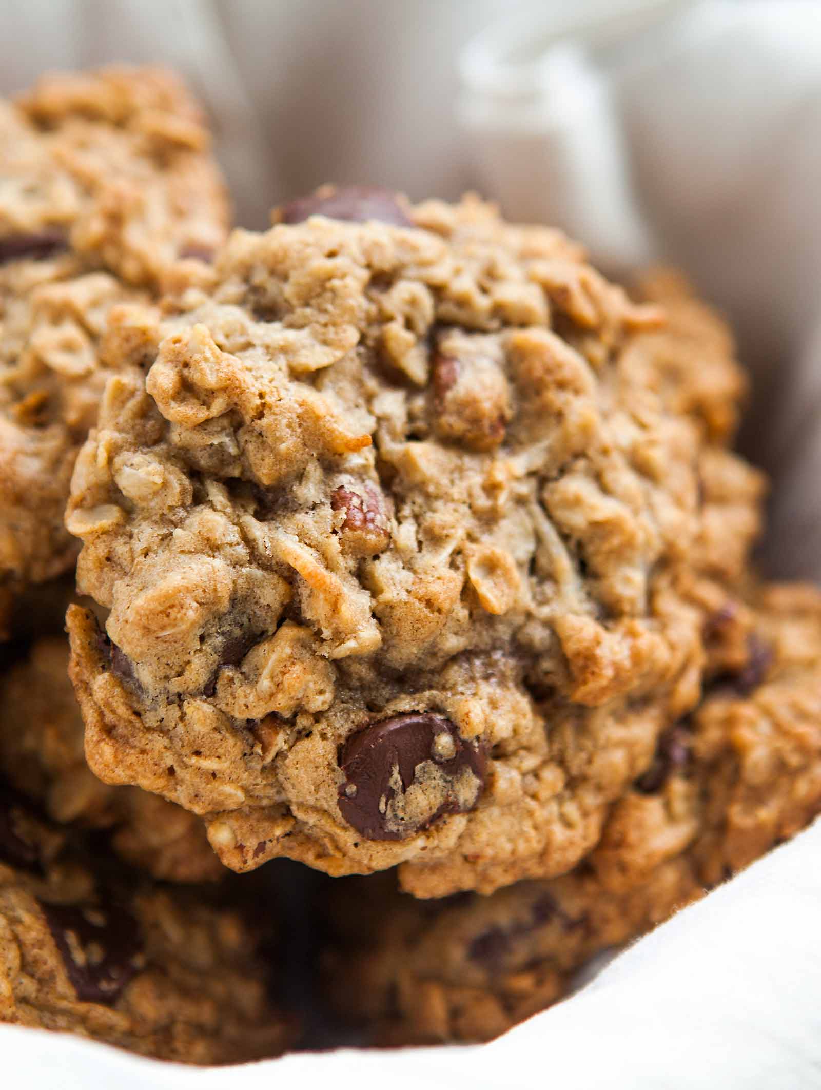 Receita de biscoito de chocolate com aveia