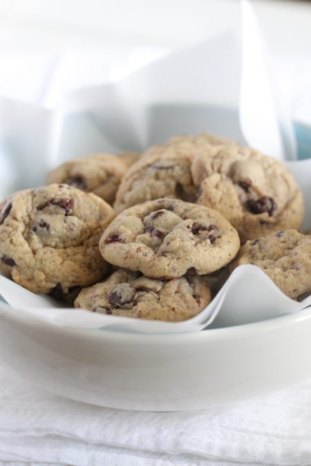 Galletas con chispas de chocolate más saludables - Paladar exigente