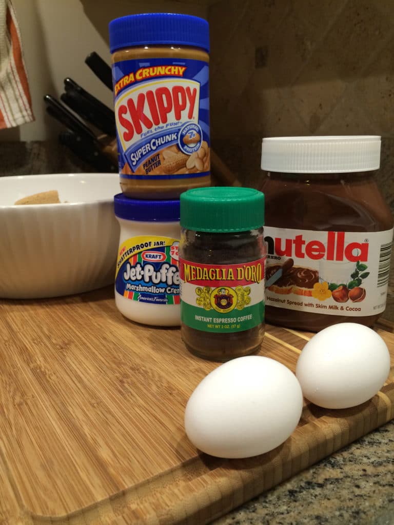  preparação de biscoitos de amendoim 