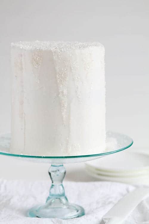 Pastel de capas inspirado "congelado"