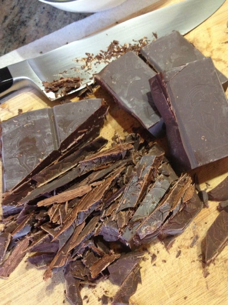 chocolate picado
