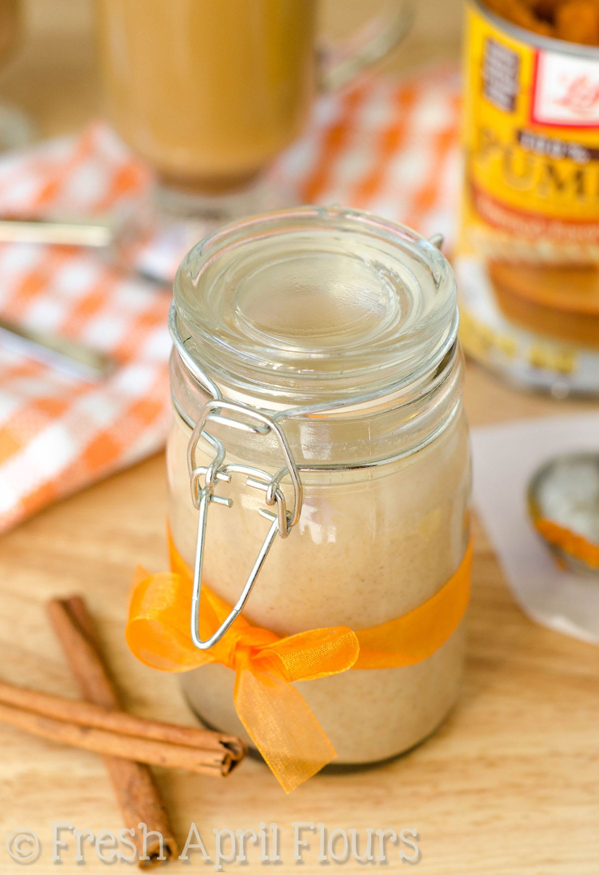 Calabaza especia café crema