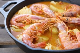 Guiso de pescado catalán (Receta Suquet de Peix)