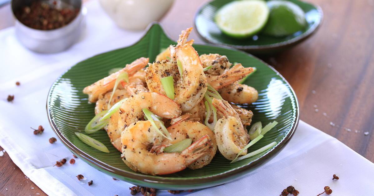 Langostinos Sal y Pimienta