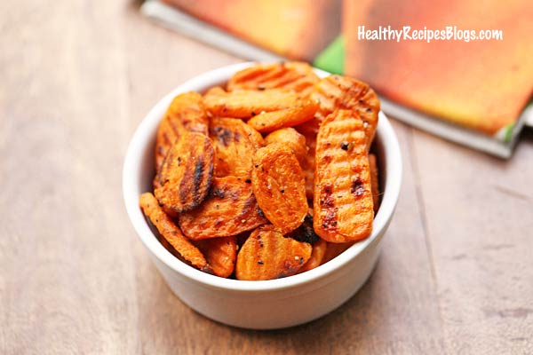 Chips de zanahoria
