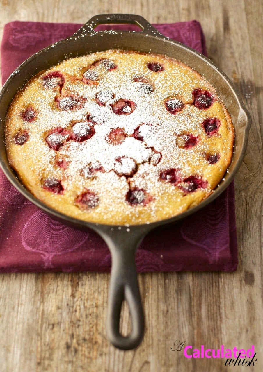 Clafoutis De Cereza (Sin Gluten, Sin Granos)