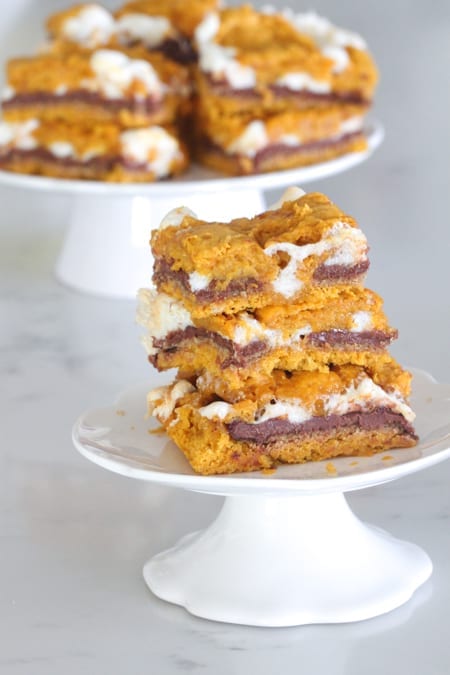 Barras De Pastel De Calabaza S