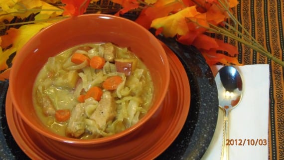 Estofado de cerdo y repollo para la olla de cocción lenta Kitchen Kudos Kitchen by