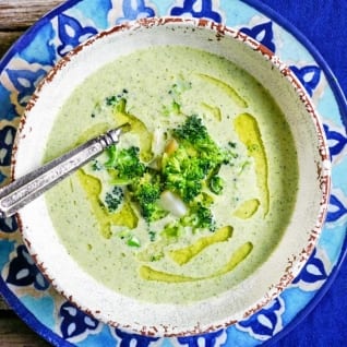 Crema de brócoli