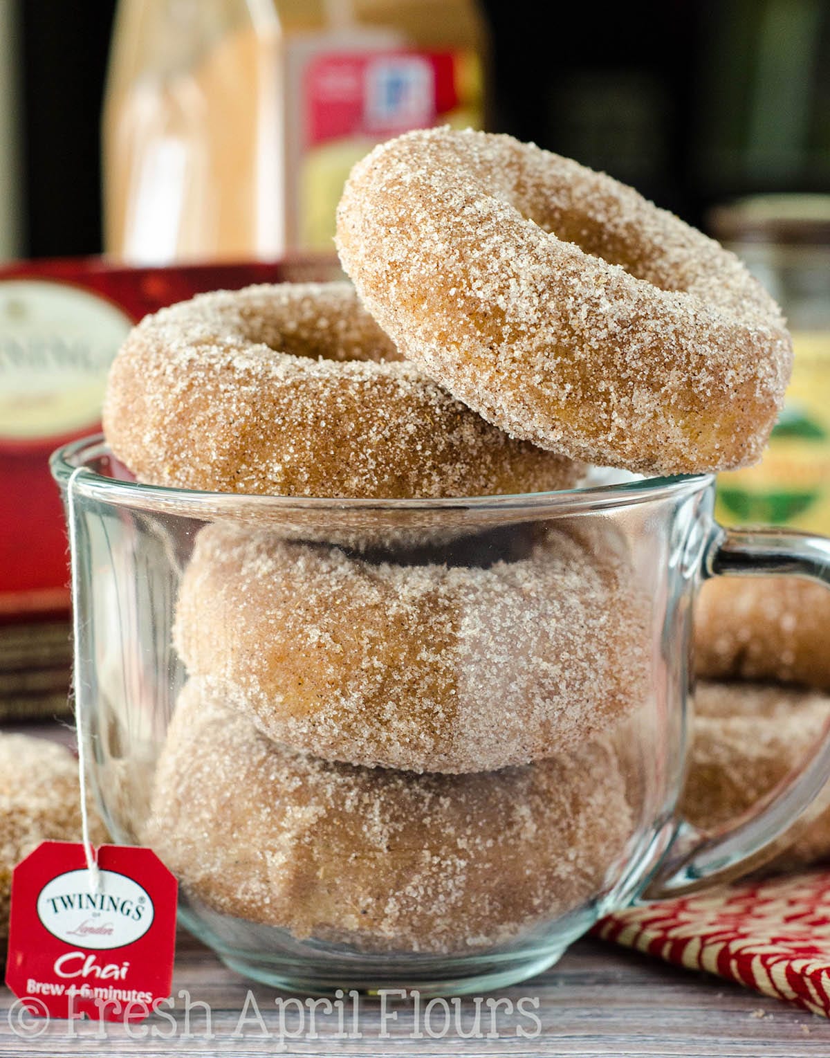 Rosquillas Chai Al Horno