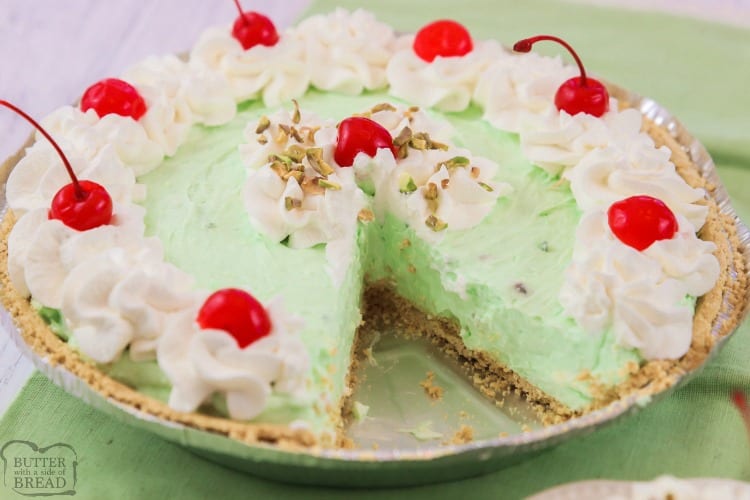 FACIL CREMA DE PISTACHO - Mantequilla con un acompañamiento de pan