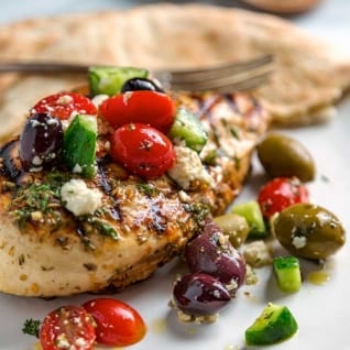Pollo Griego A La Parrilla