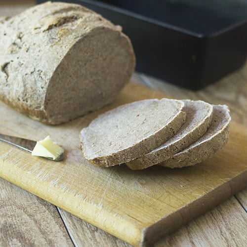 Pan de harina de arroz integral mijo espinoso GF