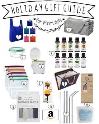 Guía de regalos de vacaciones para los minimalistas