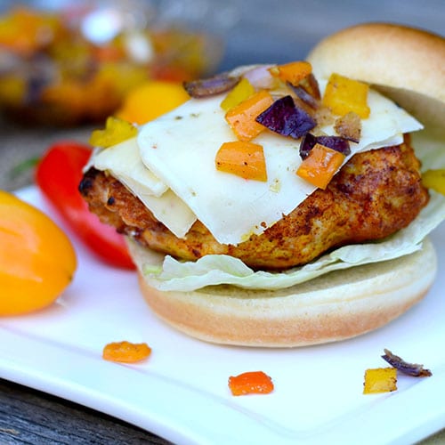 Hamburguesa Mexicana Achiote - Alimenta Tu Alma También