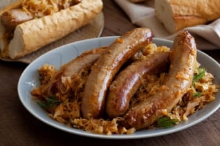 Ideas alemanas sencillas de comida callejera para hacer en casa