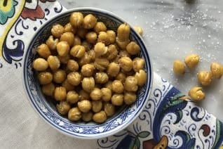 Merienda Saludable: Curry Crujiente De Garbanzos Asados