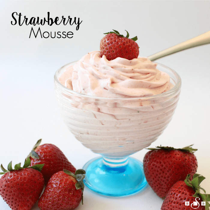 MOUSSE DE FRESA