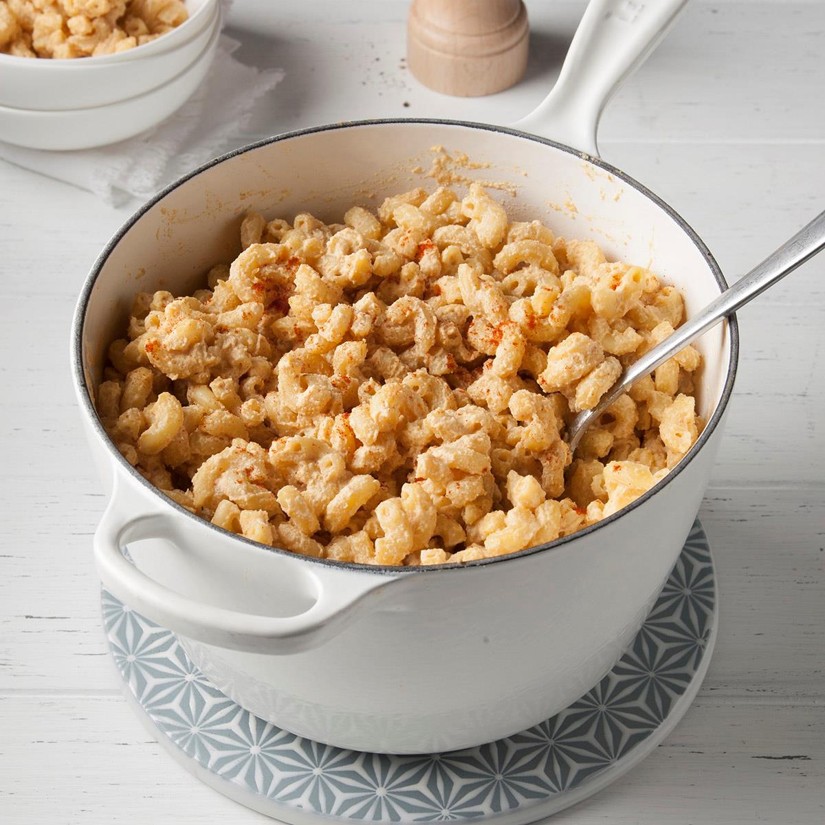 Receta vegana de macarrones con queso