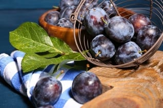 Chutney de ciruela italiana de mejor sabor de temporada