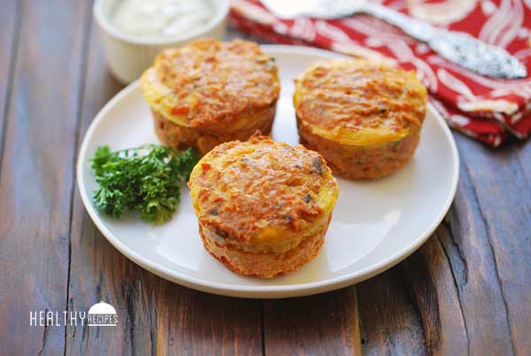Muffins de salmón