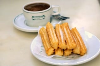 Los mejores churros y chocolates de Santiago.