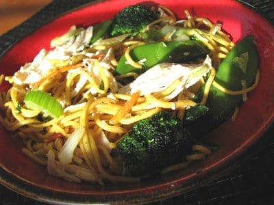 Otra cena rápida de la noche de la noche ..... Pollo Teriyaki Salteado