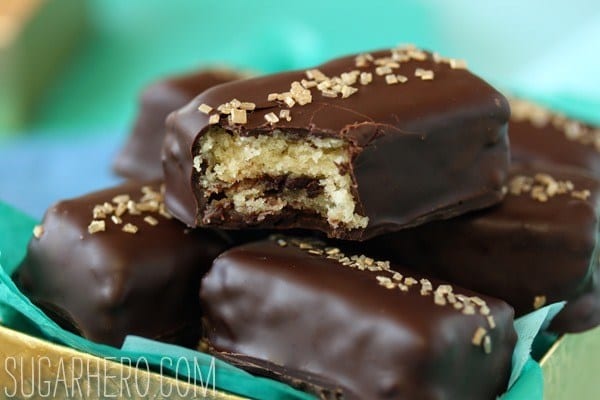 Bizcocho ba&ntilde;ado en chocolate
