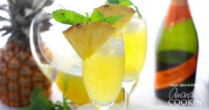 Ponche Prosecco de Piña