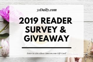 Encuesta de lectores de 2019 y $ 100 en Amazon Giveaway