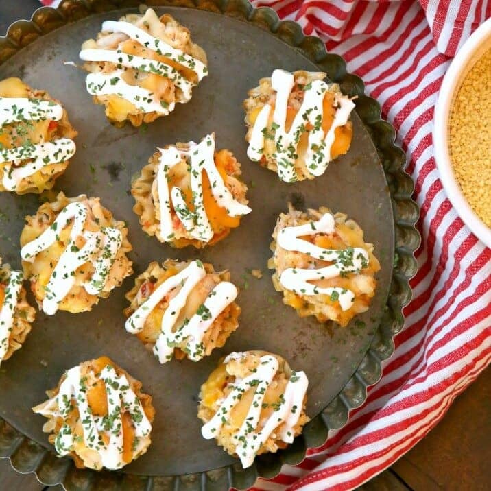 Bocados de pollo de Santa Fe