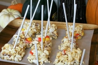 Cuadrados fáciles de Halloween para palomitas