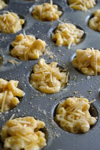 Four Cheese Macaroni Bites