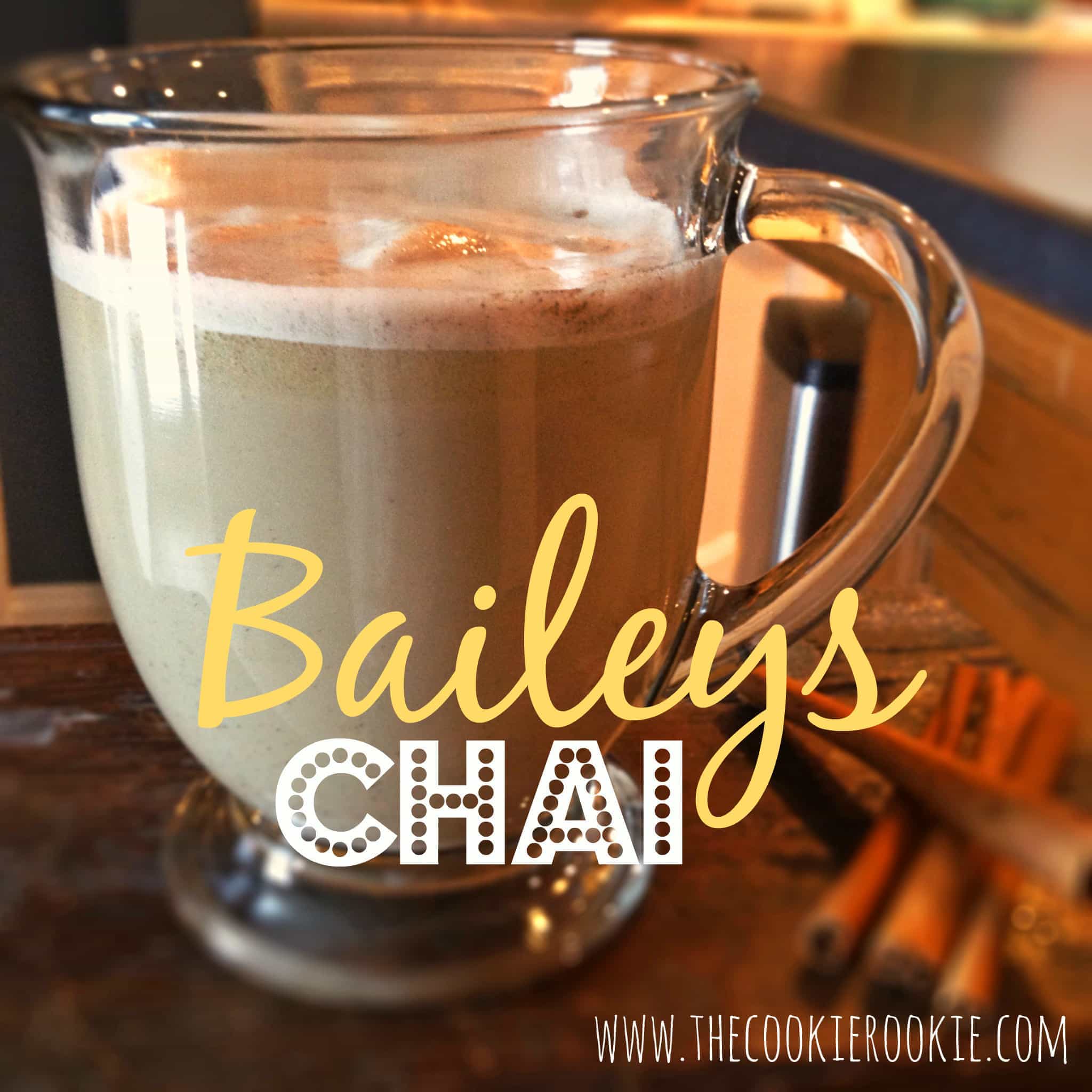 Quinta-feira com sede: Baileys Chai