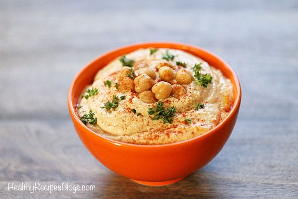 crema de garbanzos casero