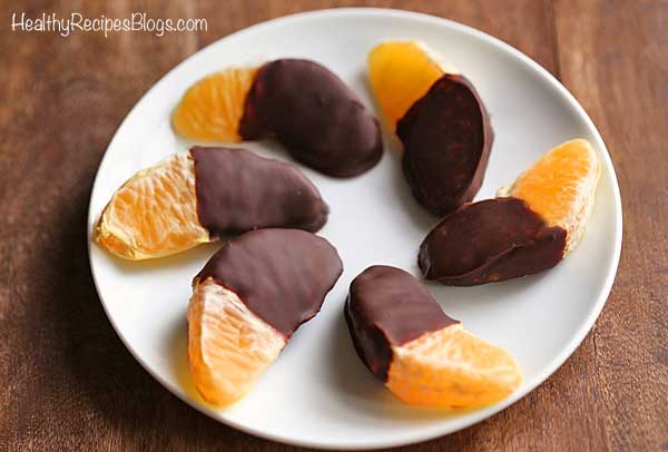 Naranjas Cubiertas de Chocolate
