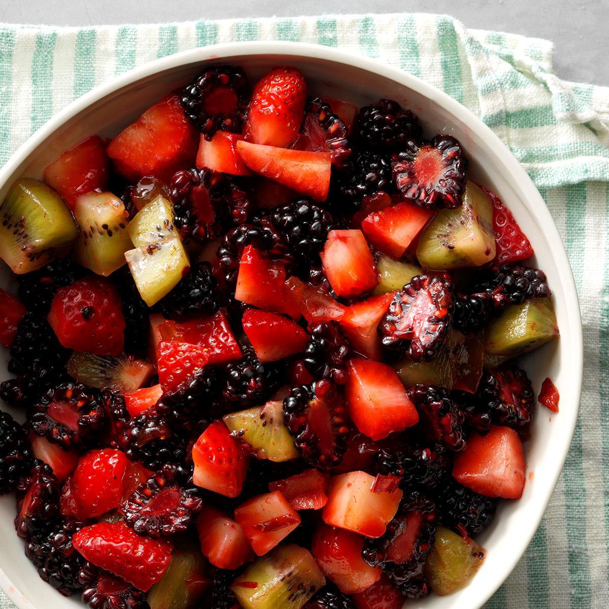 Receta De Salsa De Fruta De Chipotle Berry