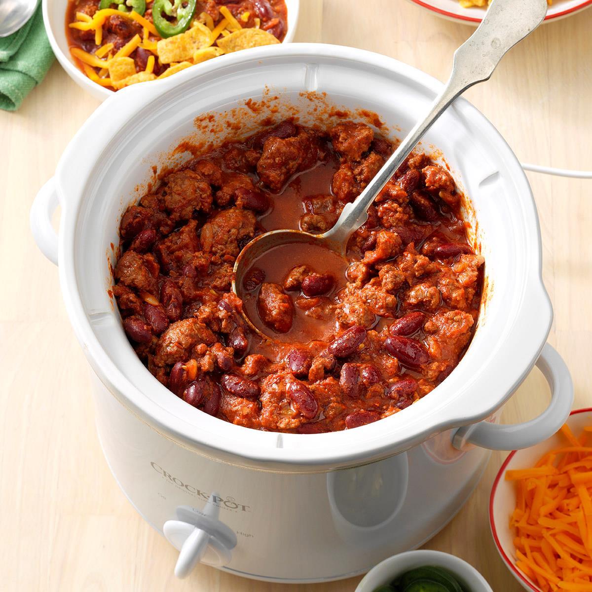 Receta de chile de Bonnie