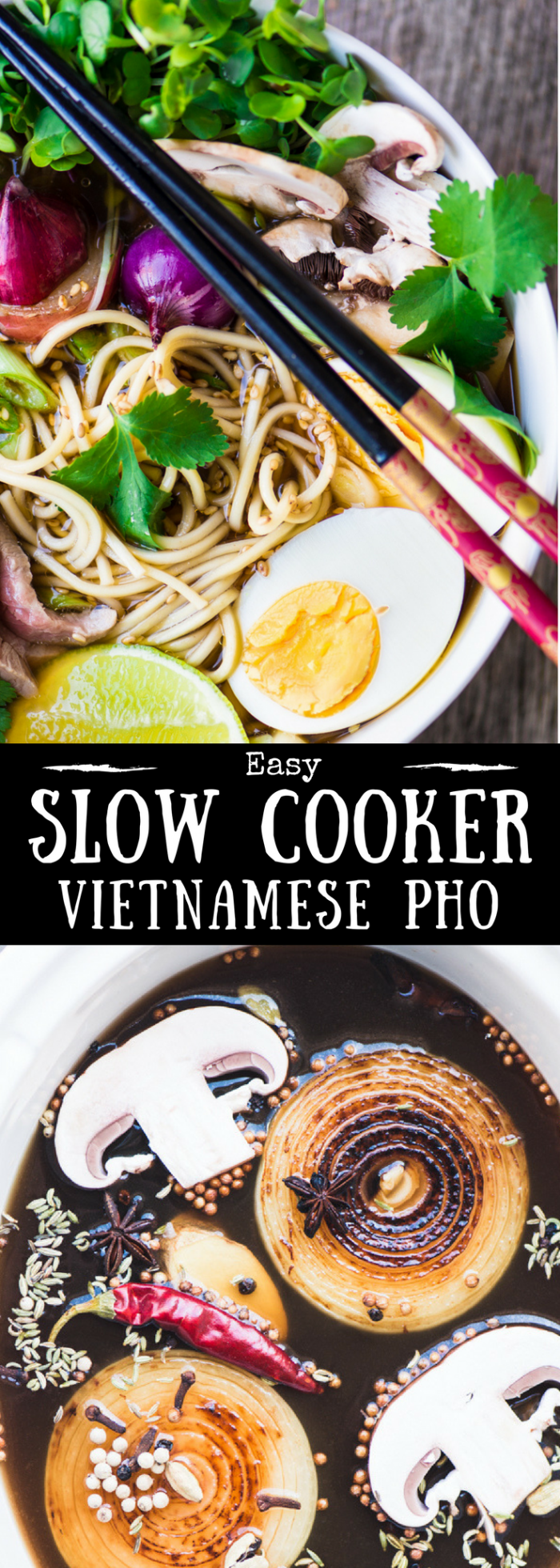 Slow Cooker Pho ~ Esta saborosa sopa de macarrão vietnamita é mundialmente famosa por seu rico caldo de sabor que ferve o dia todo. Com a minha receita fácil de panela de barro, você pode aproveitar o pho em qualquer noite da semana! #bolodecorado #bolodeaniversario #bolodeaniversario #bolodeaniversario #bolodeaniversario #bolodeaniversario #bolodeaniversario