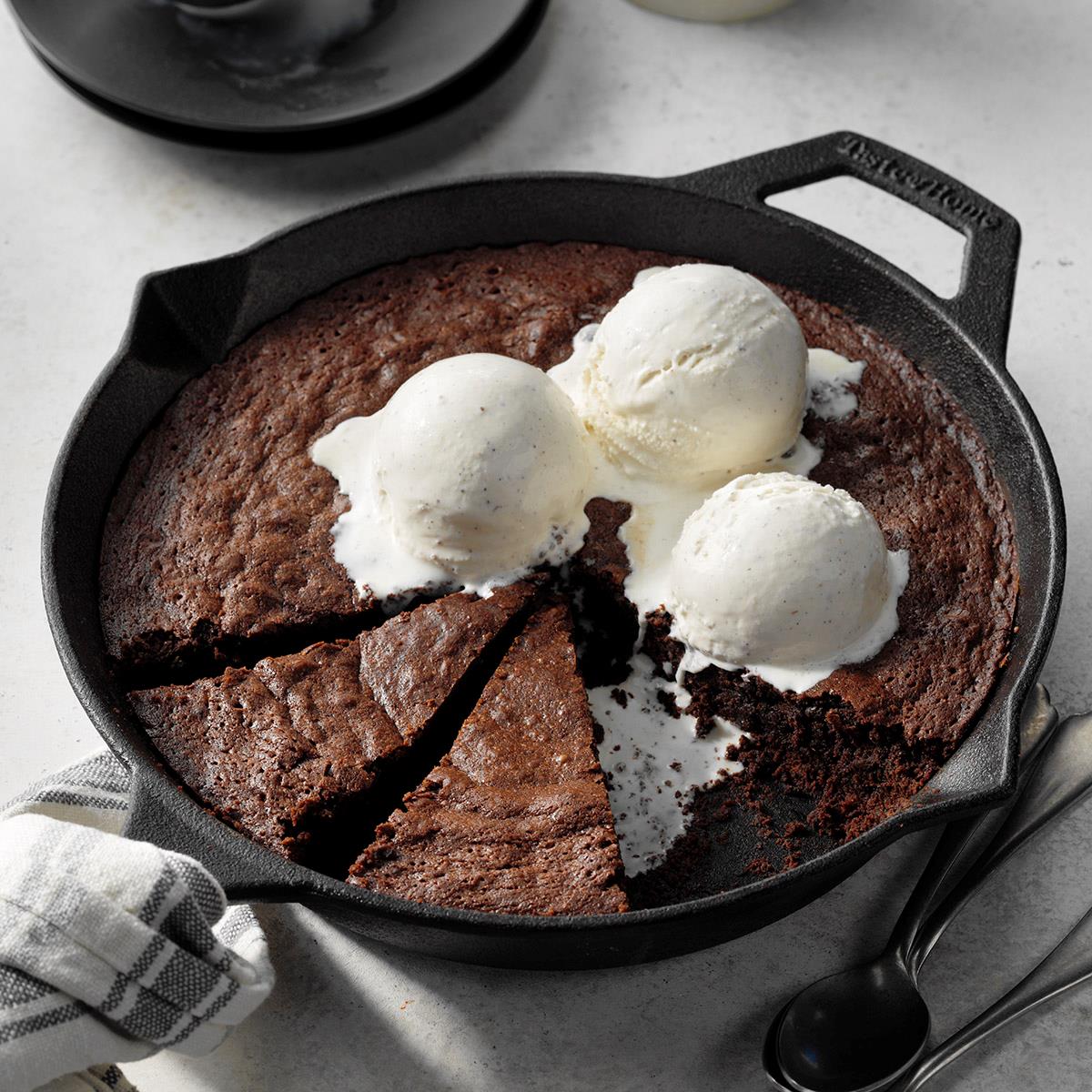 Skillet Stout Brownies Receta
