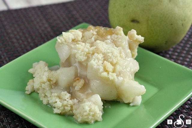 POSTRE DELICIOSO DE PERA